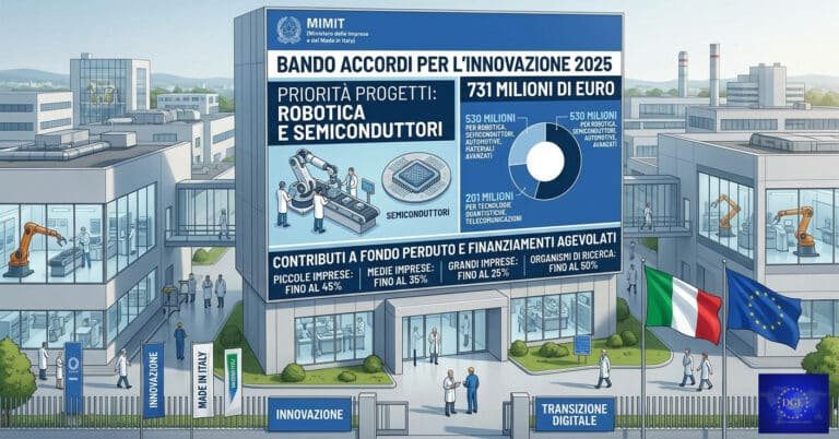 Bando MIMIT 2025 innovazione
