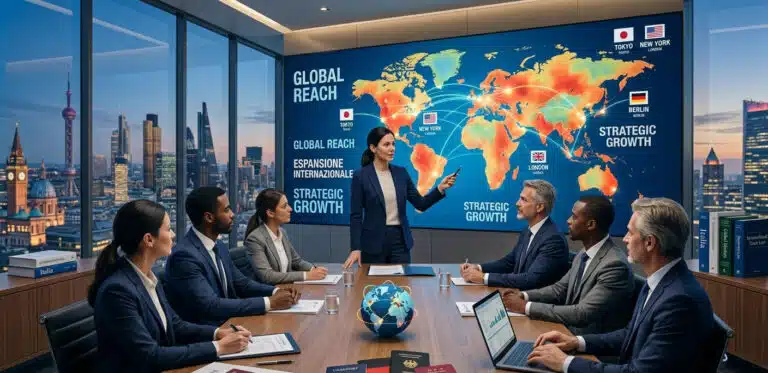 DGE Group – La tua guida per l'espansione internazionale conforme.