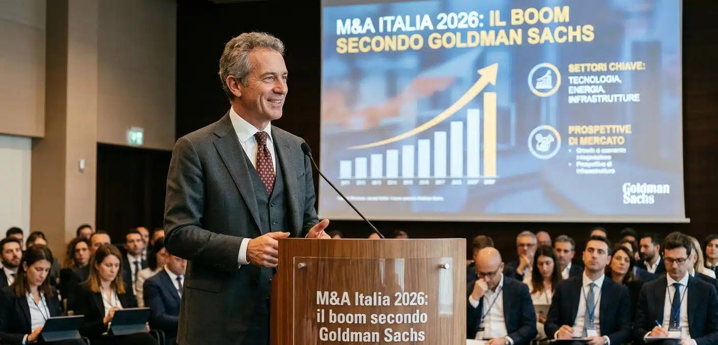 M&A boom secondo Goldman Sachs