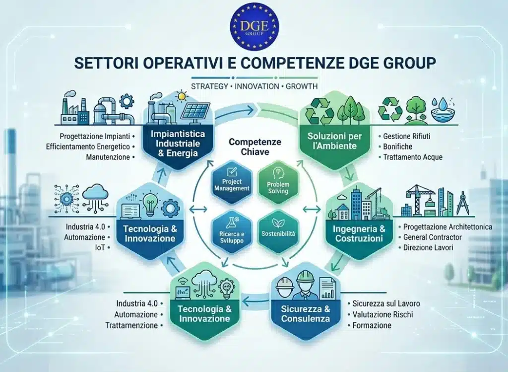 Settori e competenze DGE Group